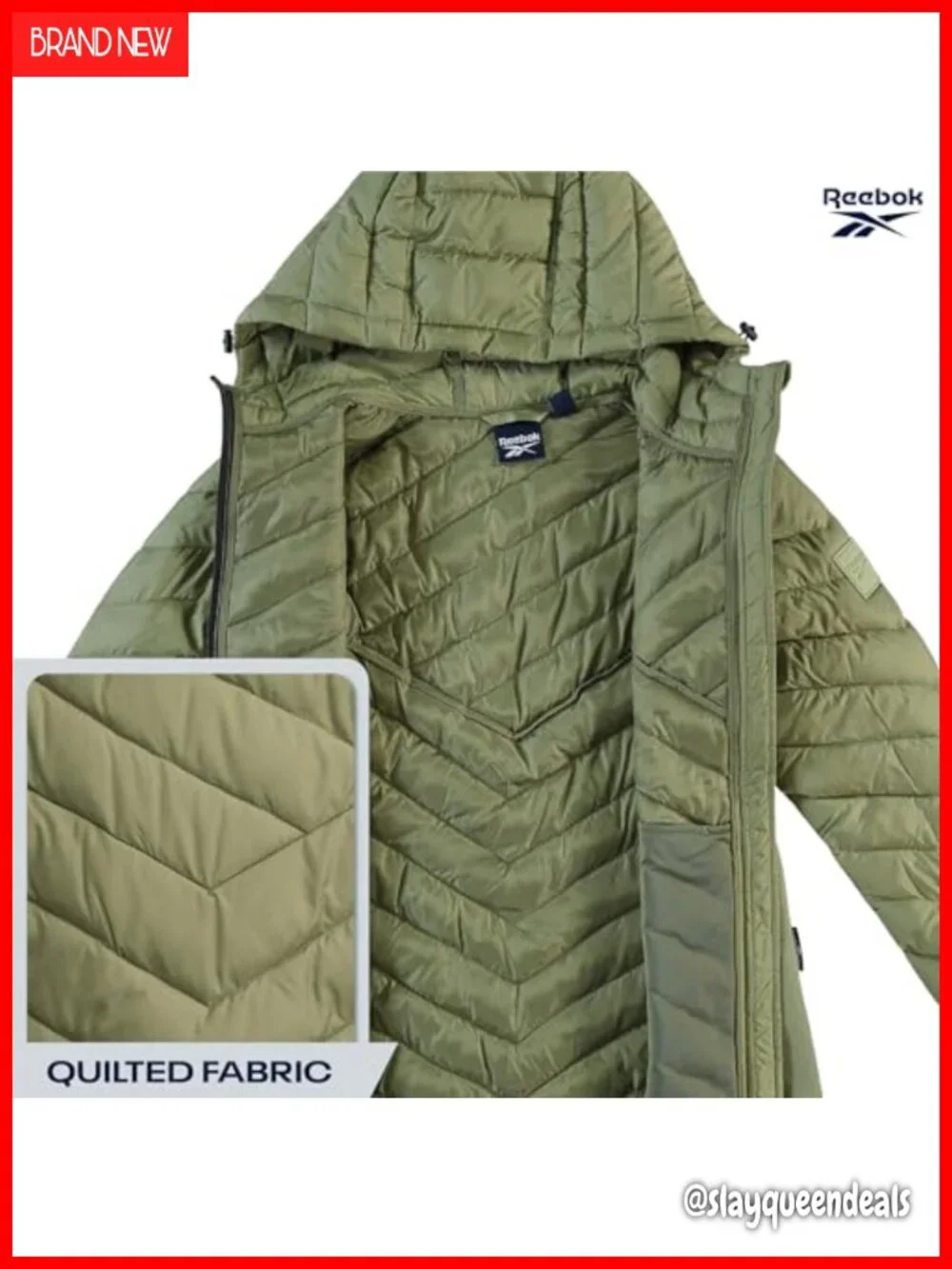 Midweight Quilted Puffer Jacket with Hood | Wind-Resistant Shell for Commutes &